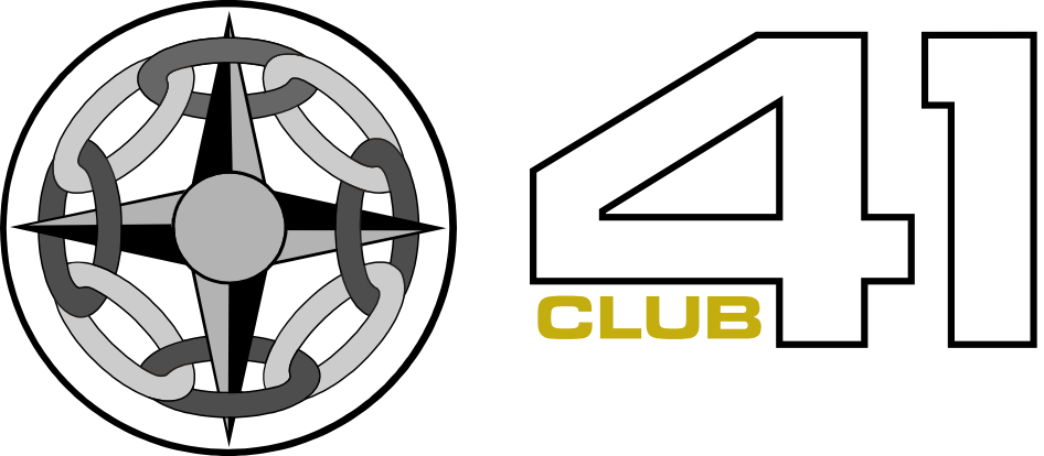 41 C Logo with GBI-White with Outline